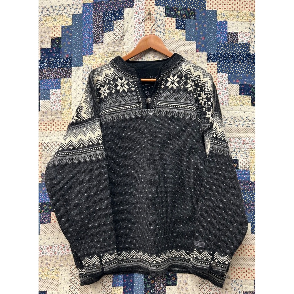Dale of Norway Sweater Men's Size L Edvard Grieg Wool Pullover